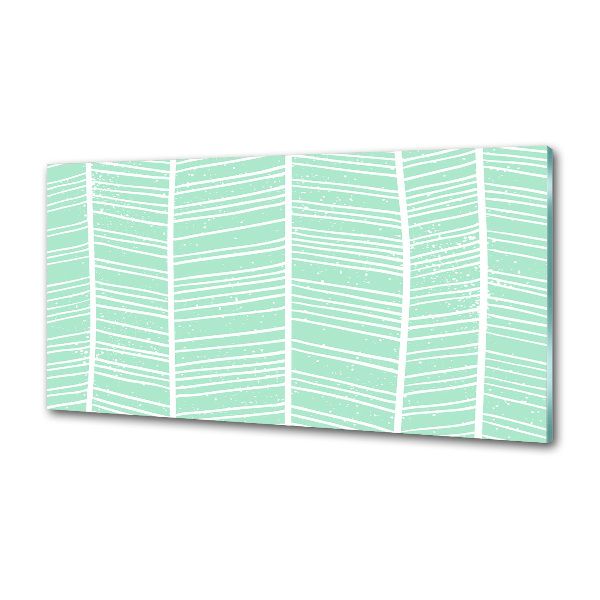 Spatplaat keuken Visgraatpatroon