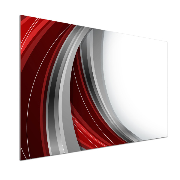 Keuken achterwand Golven op de achtergrond