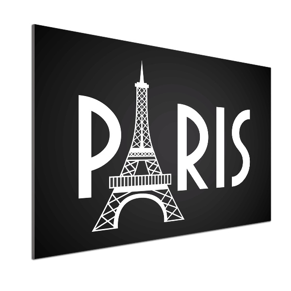 Spatplaat keuken Parijs