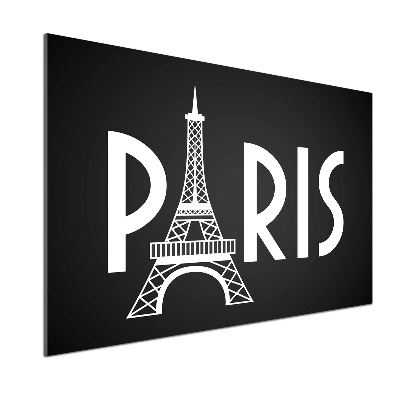 Spatplaat keuken Parijs