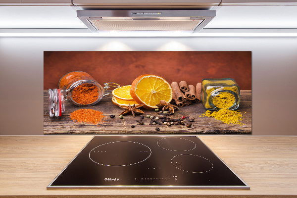 Spatplaat keuken Specerijenmengsel