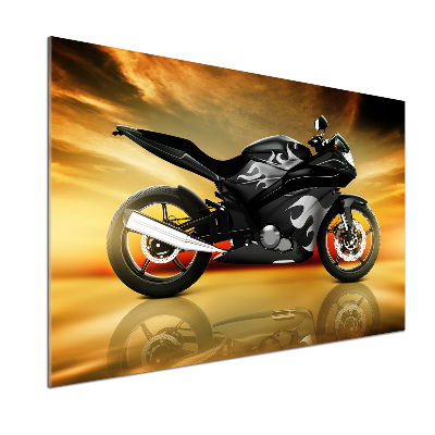 Spatplaat keuken Motorfiets