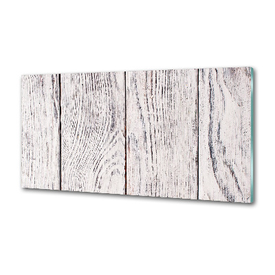 Achterwand keuken Houten muur