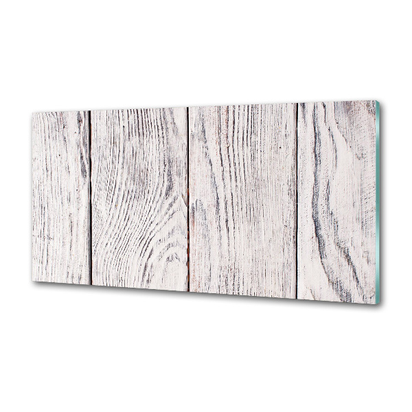 Achterwand keuken Houten muur