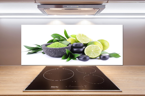 Keuken achterwand Kalk en stenen