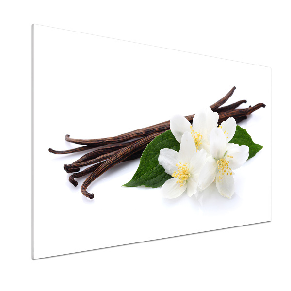 Achterwand keuken Jasmijn en vanille