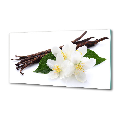 Achterwand keuken Jasmijn en vanille