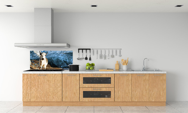 Spatscherm keuken Zoals bergen