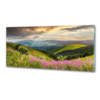 Spatplaat keuken Berglandschap