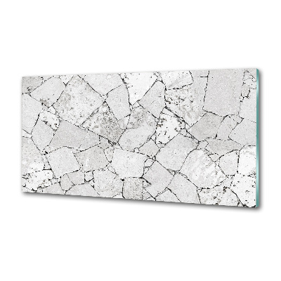 Spatplaat keuken Stenen muur