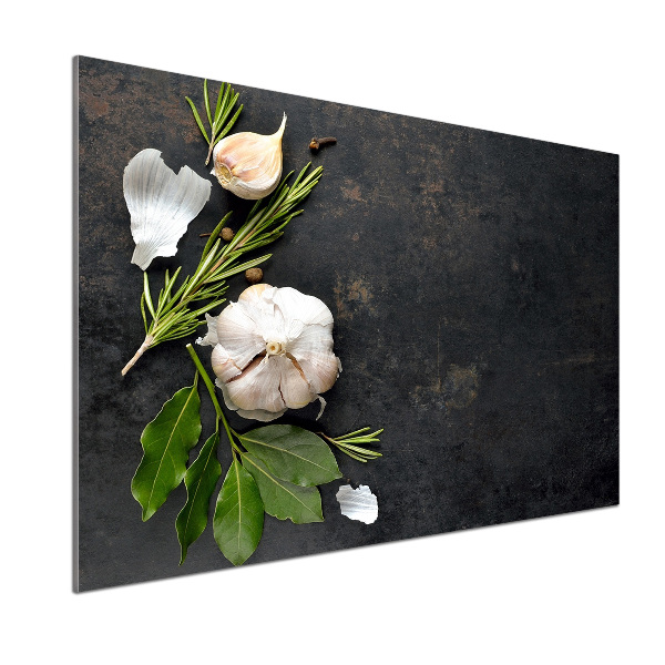 Spatplaat keuken Knoflook