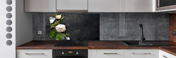 Spatplaat keuken Knoflook