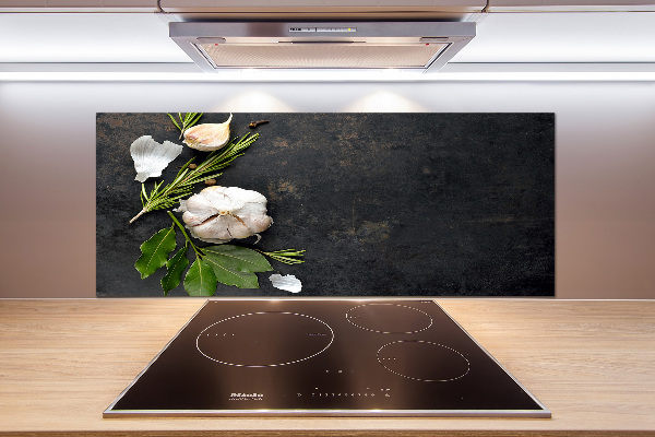 Spatplaat keuken Knoflook