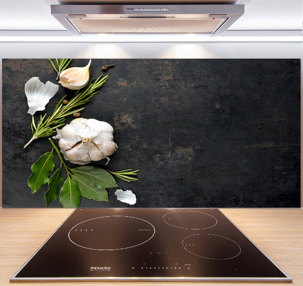 Spatplaat keuken Knoflook