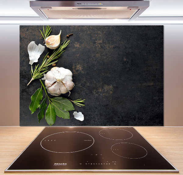 Spatplaat keuken Knoflook