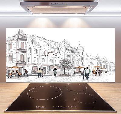 Achterwand keuken Oude Stad