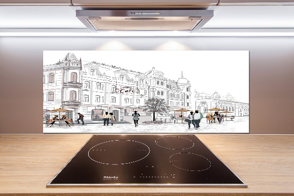 Achterwand keuken Oude Stad