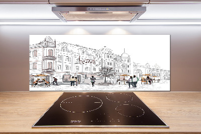 Achterwand keuken Oude Stad