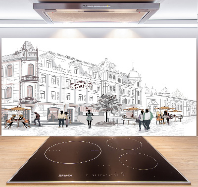 Achterwand keuken Oude Stad