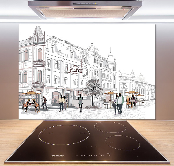 Achterwand keuken Oude Stad