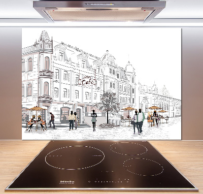 Achterwand keuken Oude Stad