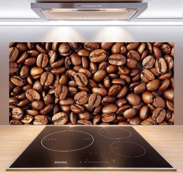 Spatscherm keuken Koffiebonen