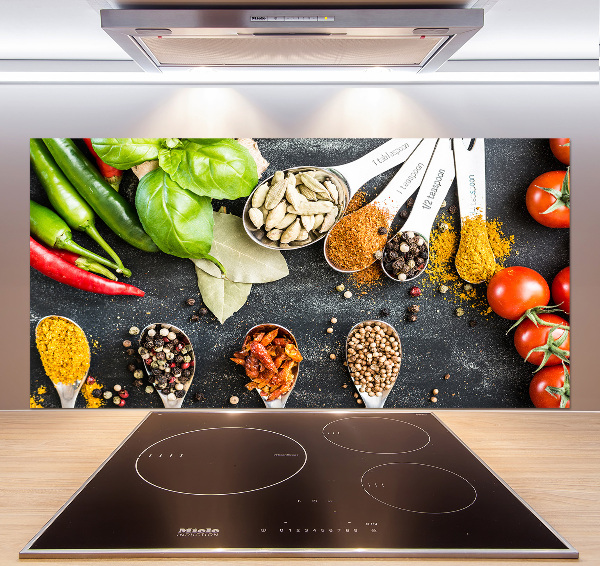 Spatplaat keuken Specerijenmengsel