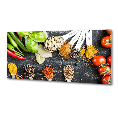 Spatplaat keuken Specerijenmengsel