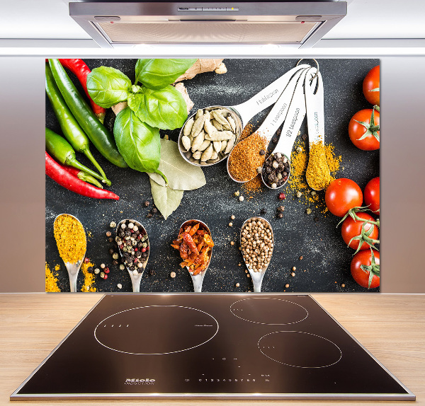 Spatplaat keuken Specerijenmengsel