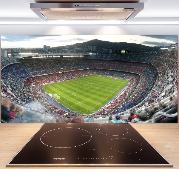 Spatplaat keuken Barcelona stadion