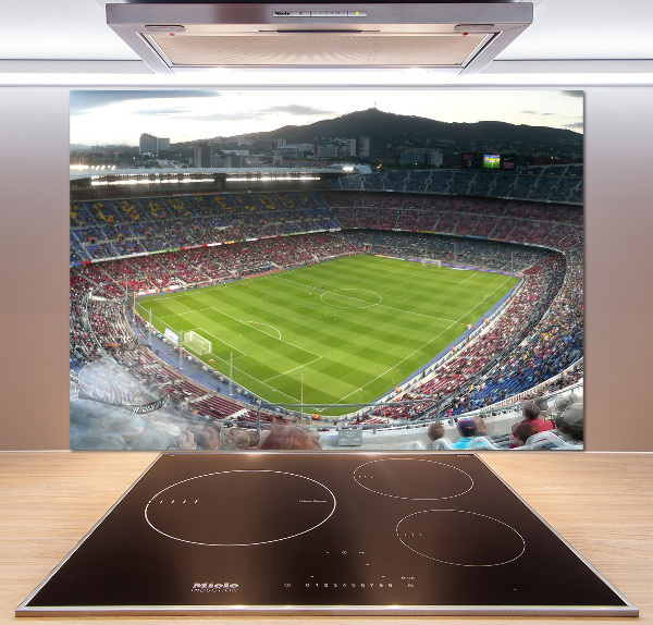 Spatplaat keuken Barcelona stadion