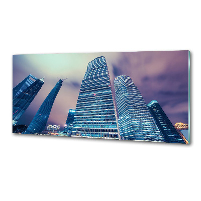 Achterwand keuken Wolkenkrabbers