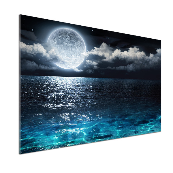 Spatscherm keuken Volle maan