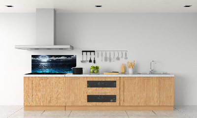 Spatscherm keuken Volle maan