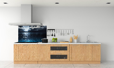 Spatscherm keuken Volle maan