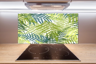 Keuken achterwand Varenpatroon