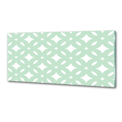 Spatscherm keuken Geometrische achtergrond