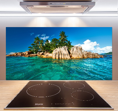 Achterwand keuken Tropisch eiland
