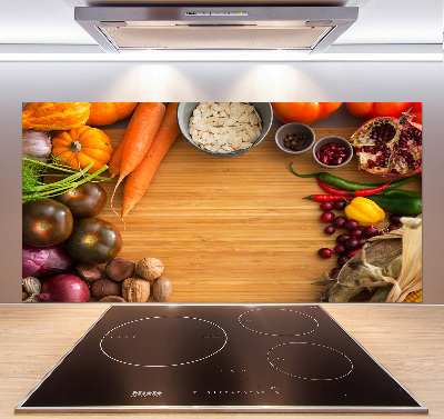 Spatplaat keuken Herfstgroenten