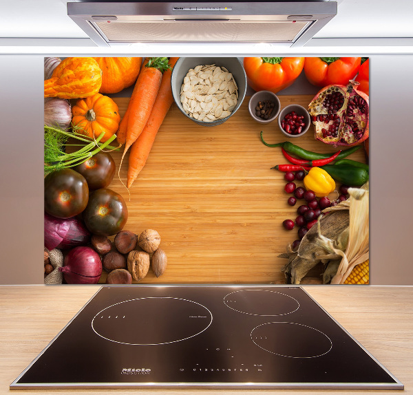 Spatplaat keuken Herfstgroenten