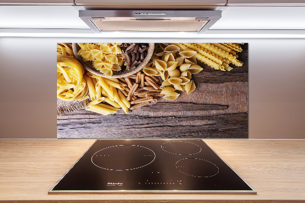 Glazen achterwand keuken Pastamix