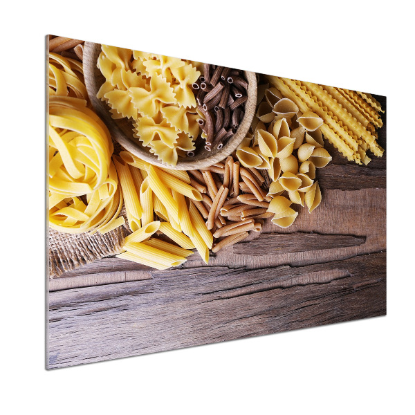 Glazen achterwand keuken Pastamix