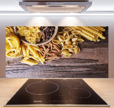 Glazen achterwand keuken Pastamix