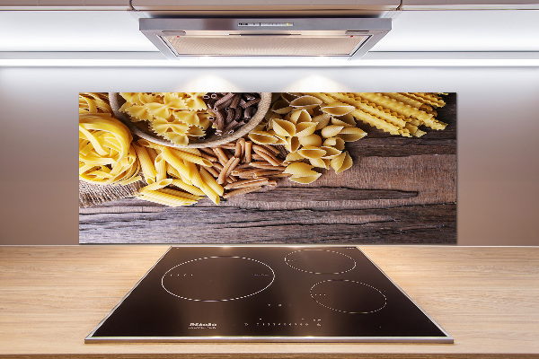 Glazen achterwand keuken Pastamix