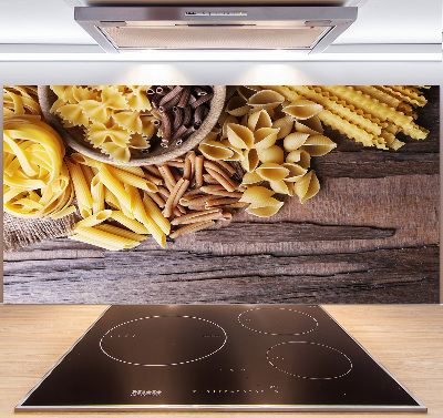 Glazen achterwand keuken Pastamix