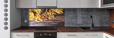 Glazen achterwand keuken Pastamix