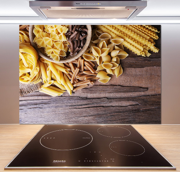 Glazen achterwand keuken Pastamix