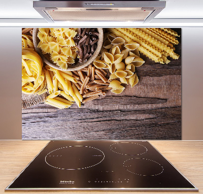 Glazen achterwand keuken Pastamix