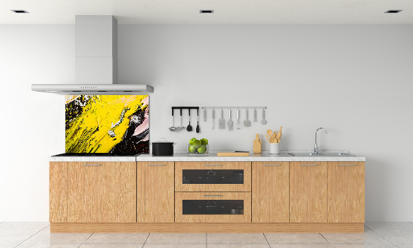 Spatplaat keuken Abstracte textuur