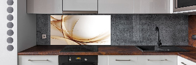 Achterwand keuken Abstracte golven
